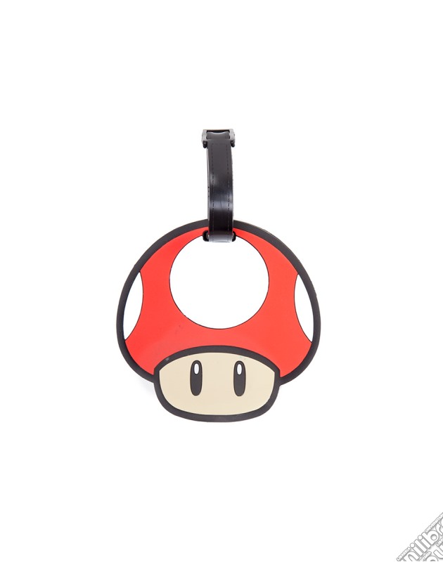 Nintendo - Mushroom Rubber Luggage Tag Red (Portachiavi) gioco