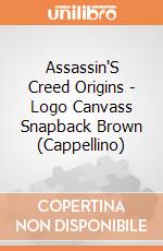 Assassin'S Creed Origins - Logo Canvass Snapback Brown (Cappellino) gioco