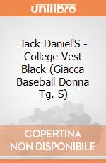 Jack Daniel'S - College Vest Black (Giacca Baseball Donna Tg. S) gioco