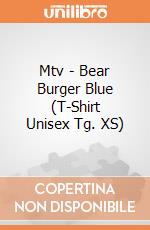 Mtv - Bear Burger Blue (T-Shirt Unisex Tg. XS) gioco