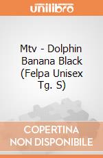 Mtv - Dolphin Banana Black (Felpa Unisex Tg. S) gioco