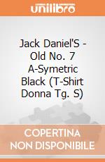 Jack Daniel'S - Old No. 7 A-Symetric Black (T-Shirt Donna Tg. S) gioco