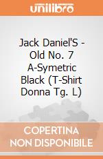 Jack Daniel'S - Old No. 7 A-Symetric Black (T-Shirt Donna Tg. L) gioco