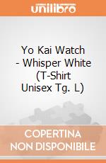 Yo Kai Watch - Whisper White (T-Shirt Unisex Tg. L) gioco