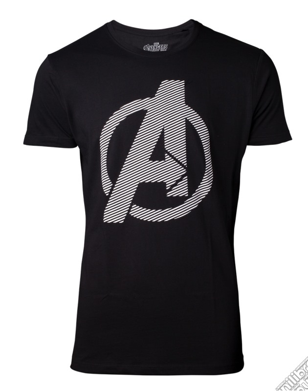 Avengers: Infinity War - Logo Black (T-Shirt Unisex Tg. M) gioco