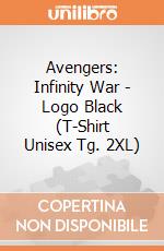Avengers: Infinity War - Logo Black (T-Shirt Unisex Tg. 2XL) gioco