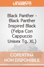 Black Panther - Black Panther Inspired Black (Felpa Con Cappuccio Unisex Tg. XL) gioco