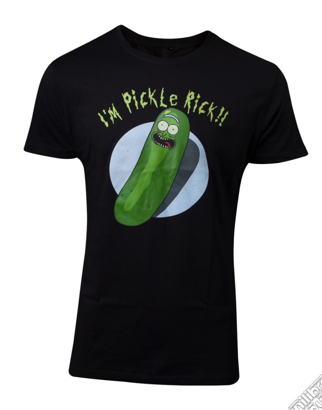 Rick And Morty - Pickle Rick Black (T-Shirt Unisex Tg. M) gioco