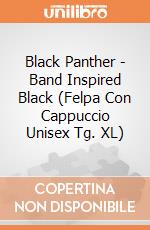 Black Panther - Band Inspired Black (Felpa Con Cappuccio Unisex Tg. XL) gioco