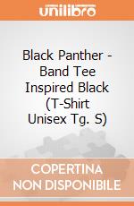 Black Panther - Band Tee Inspired Black (T-Shirt Unisex Tg. S) gioco