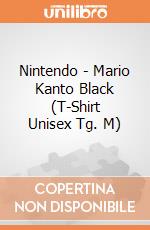Nintendo - Mario Kanto Black (T-Shirt Unisex Tg. M) gioco