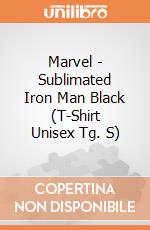 Marvel - Sublimated Iron Man Black (T-Shirt Unisex Tg. S) gioco