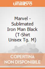 Marvel - Sublimated Iron Man Black (T-Shirt Unisex Tg. M) gioco