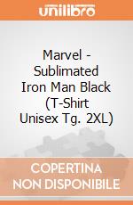 Marvel - Sublimated Iron Man Black (T-Shirt Unisex Tg. 2XL) gioco
