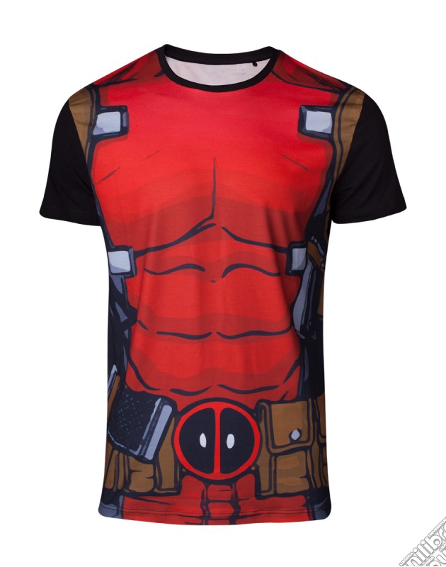 Deadpool - Sublimation Deadpool's Suit Black (T-Shirt Unisex Tg. L) gioco