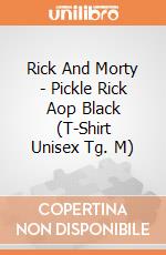 Rick And Morty - Pickle Rick Aop Black (T-Shirt Unisex Tg. M) gioco