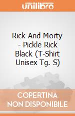 Rick And Morty - Pickle Rick Black (T-Shirt Unisex Tg. S) gioco