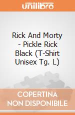 Rick And Morty - Pickle Rick Black (T-Shirt Unisex Tg. L) gioco