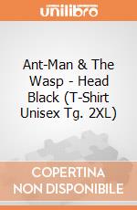 Ant-Man & The Wasp - Head Black (T-Shirt Unisex Tg. 2XL) gioco