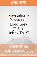 Playstation - Playstation Logo Grey (T-Shirt Unisex Tg. S) gioco