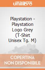 Playstation - Playstation Logo Grey (T-Shirt Unisex Tg. M) gioco