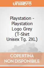 Playstation - Playstation Logo Grey (T-Shirt Unisex Tg. 2XL) gioco