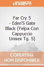 Far Cry 5 - Eden'S Gate Black (Felpa Con Cappuccio Unisex Tg. S) gioco