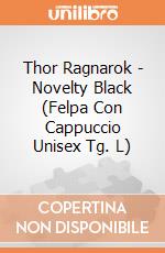 Thor Ragnarok - Novelty Black (Felpa Con Cappuccio Unisex Tg. L) gioco