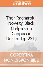 Thor Ragnarok - Novelty Black (Felpa Con Cappuccio Unisex Tg. 2XL) gioco