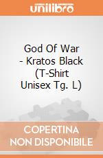 God Of War - Kratos Black (T-Shirt Unisex Tg. L) gioco