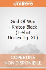God Of War - Kratos Black (T-Shirt Unisex Tg. XL) gioco
