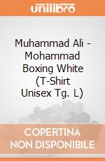 Muhammad Ali - Mohammad Boxing White (T-Shirt Unisex Tg. L) gioco