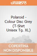 Polaroid - Colour Disc Grey (T-Shirt Unisex Tg. XL) gioco