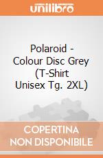 Polaroid - Colour Disc Grey (T-Shirt Unisex Tg. 2XL) gioco