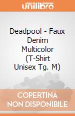 Deadpool - Faux Denim Multicolor (T-Shirt Unisex Tg. M) gioco