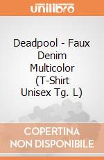 Deadpool - Faux Denim Multicolor (T-Shirt Unisex Tg. L) gioco