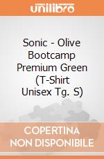 Sonic - Olive Bootcamp Premium Green (T-Shirt Unisex Tg. S) gioco