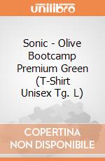 Sonic - Olive Bootcamp Premium Green (T-Shirt Unisex Tg. L) gioco