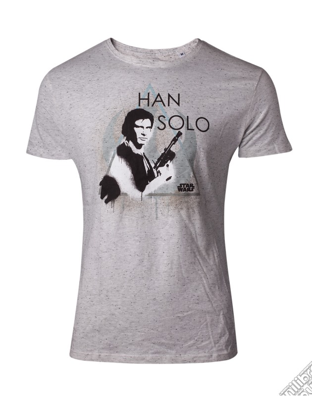 Star Wars - Han Solo Grey (T-Shirt Unisex Tg. S) gioco