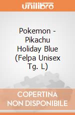 Pokemon - Pikachu Holiday Blue (Felpa Unisex Tg. L) gioco