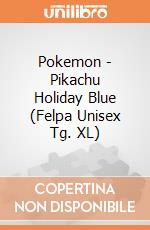 Pokemon - Pikachu Holiday Blue (Felpa Unisex Tg. XL) gioco