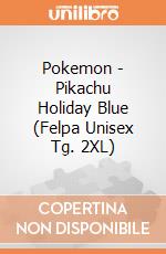 Pokemon - Pikachu Holiday Blue (Felpa Unisex Tg. 2XL) gioco