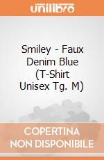 Smiley - Faux Denim Blue (T-Shirt Unisex Tg. M) gioco