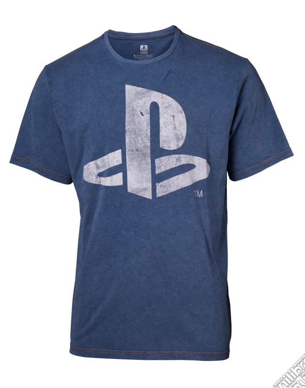 Playstation - Faux Denim Blue (T-Shirt Unisex Tg. 2XL) gioco