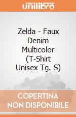 Zelda - Faux Denim Multicolor (T-Shirt Unisex Tg. S) gioco