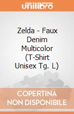 Zelda - Faux Denim Multicolor (T-Shirt Unisex Tg. L) gioco