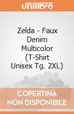 Zelda - Faux Denim Multicolor (T-Shirt Unisex Tg. 2XL) gioco