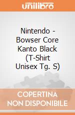 Nintendo - Bowser Core Kanto Black (T-Shirt Unisex Tg. S) gioco