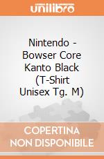 Nintendo - Bowser Core Kanto Black (T-Shirt Unisex Tg. M) gioco