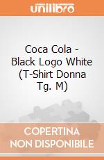 Coca Cola - Black Logo White (T-Shirt Donna Tg. M) gioco